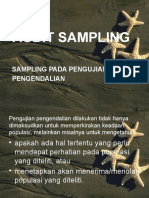 Audit Sampling, Pengujian Pengendalian