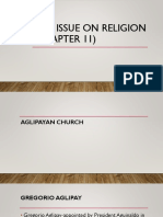 The Issue On Religion (CHAPTER 11)