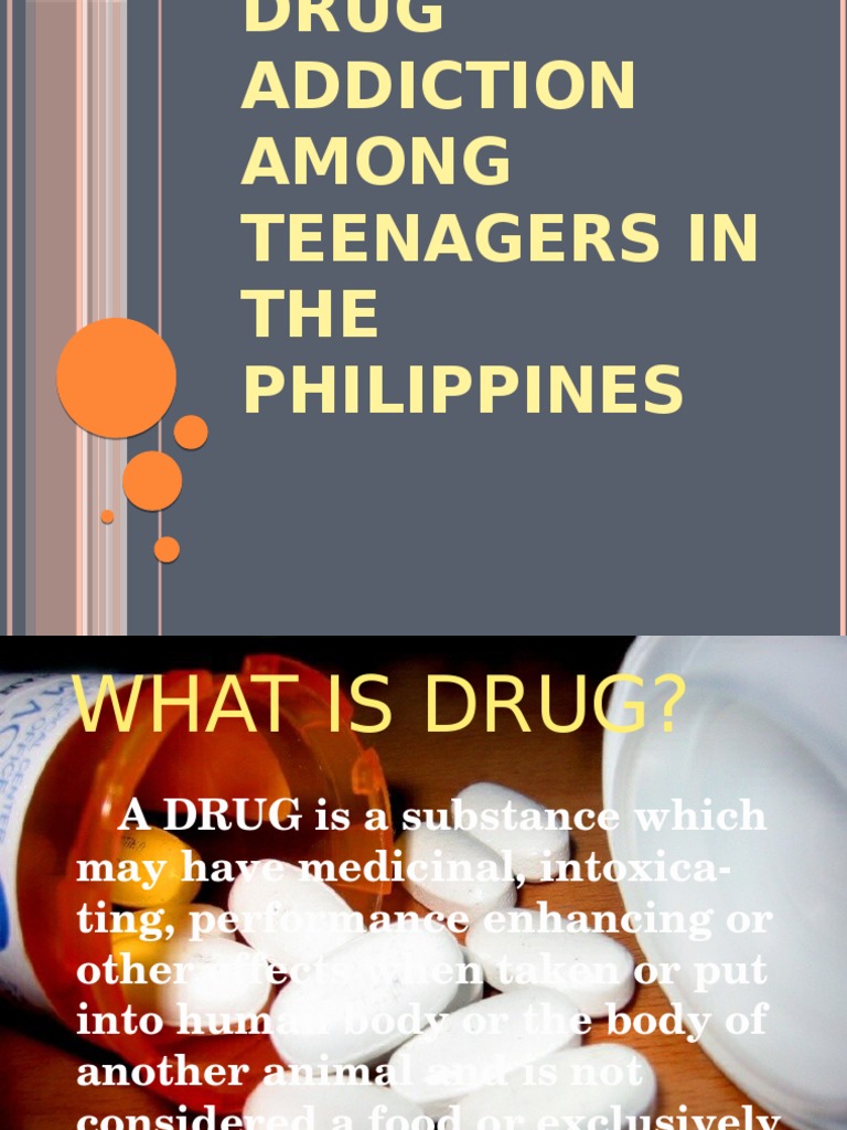 Drug Addiction Among Teenagers | PDF | Substance Abuse | Substance ...
