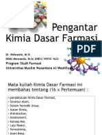 Kimia Dasar Farmasi 1