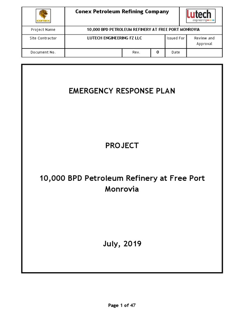 emergency-response-plan-oil-refinery-emergency