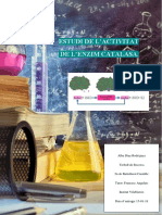 Estudi de L'activitat de L'enzima Catalasa