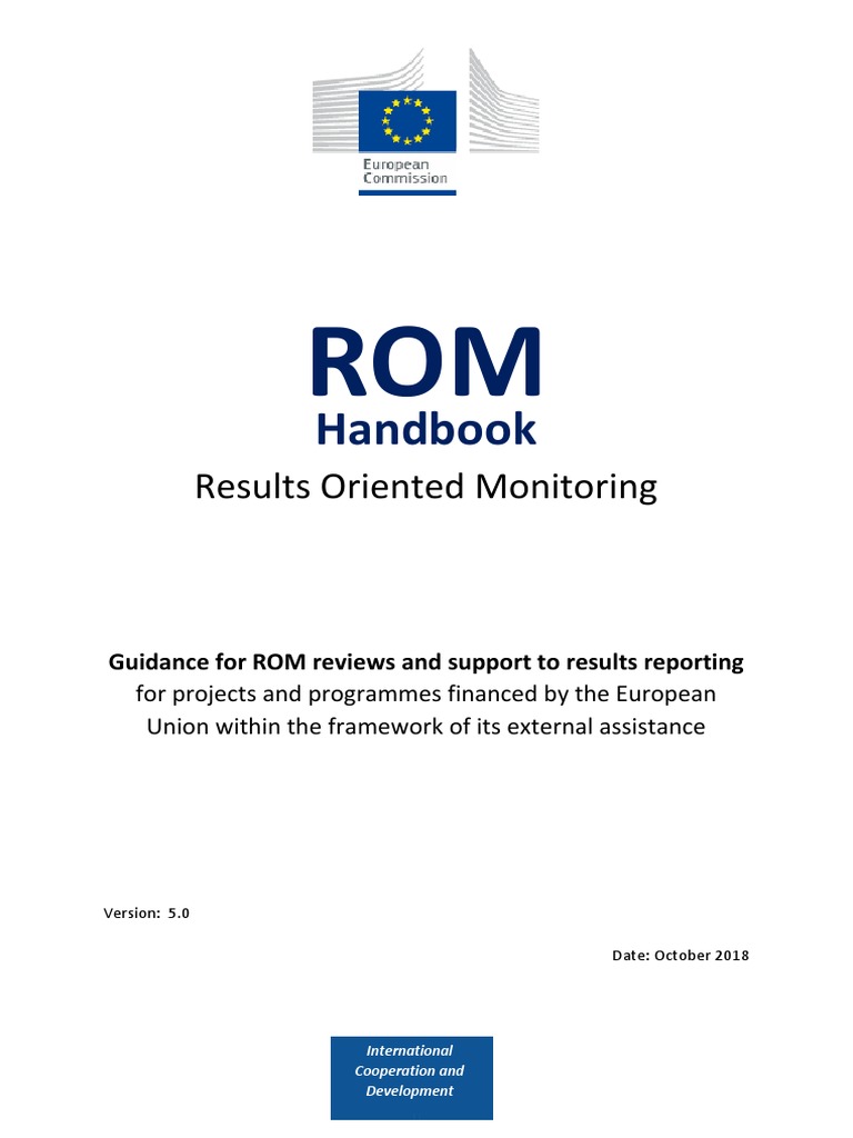 Rom Handbook 20181025 en | PDF | International Development | European Union