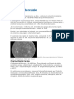 Mercúrio, o menor planeta do Sistema Solar