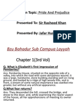 Presentation Topic: Presented To: Sir Rasheed Khan Presented By: Jafar Hussain
