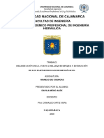 Informe de Parametros Cuenca Del Jequetepeque