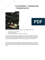 WELDABILITY OF MATERIALS - TITANIUM AND TITANIUM ALLOYS.docx