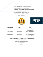 Modul 2 - Pemeriksaan Mutu Bahan Baku Logam ZnO Secara Kompleksometri - Kelompok 9