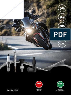 NGK Motorrad Katalog 2018 2019 PDF | Electricity | Electrical