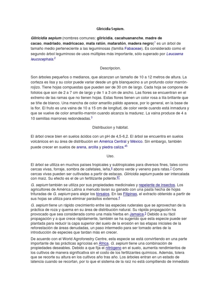 Mata Raton. | PDF | Horticultura y jardinería | Plantas