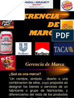 1 Gerencia de Marca