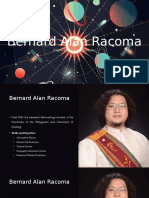 Bernard Alan Racoma: Filipino Meteorologist/Researcher