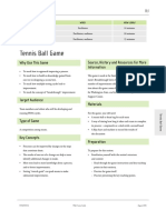 Tennis Ball Game Teaches Process Improvement