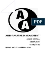 Anti-Apartheid Movement (Sociology)