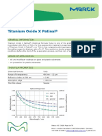 Titanium Oxide X Patinal: General Information