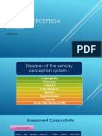 Sensory Perception System English