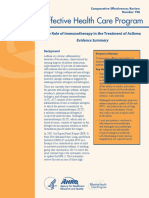 The Role of Immunotherapy in The Treatment of Asthma