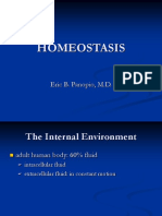 Homeostasis: Eric B. Panopio, M.D