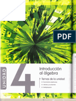 U4 Introd Algebra PDF