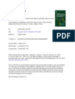 The Effect of Pollution On Crime - Evidence From Data On Particulate Matter and Ozone - Burkhardt (2019)