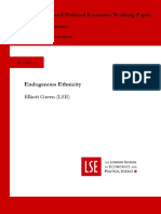 Endogenous Ethnicity PDF