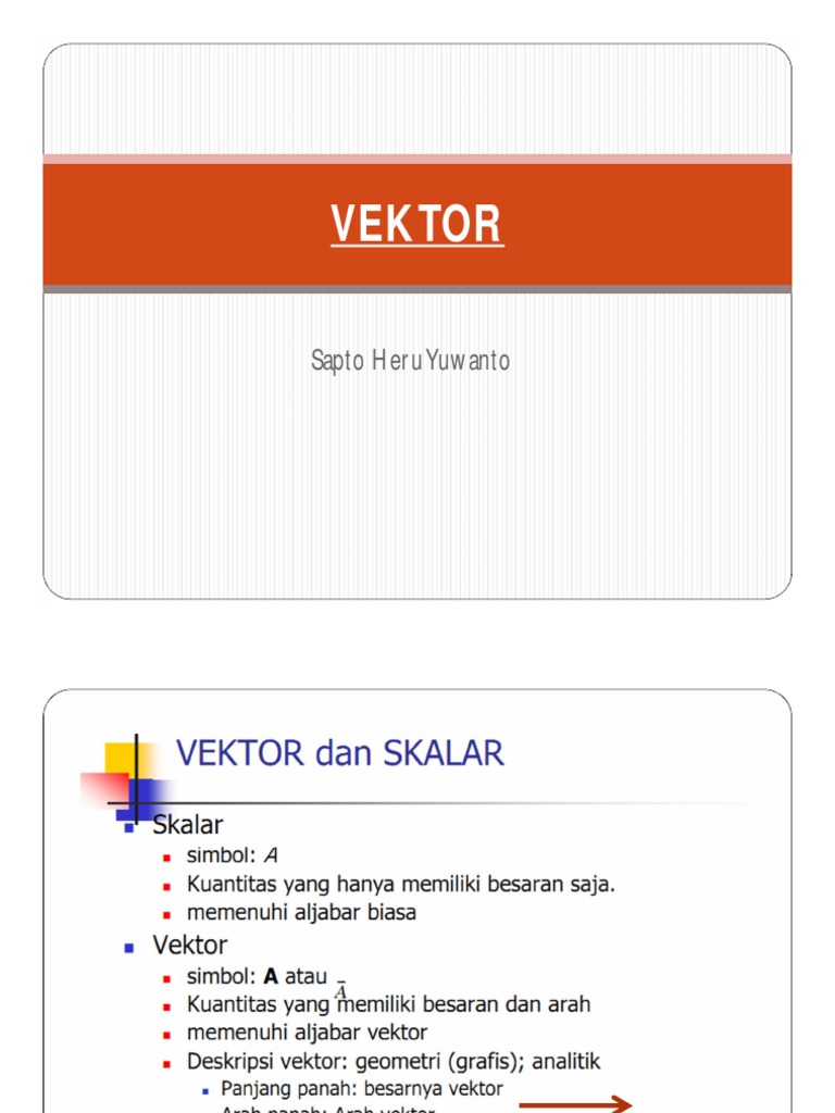 Sifat dan Perkalian Vektor Matematika | PDF