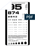 Eye Chart Template 25