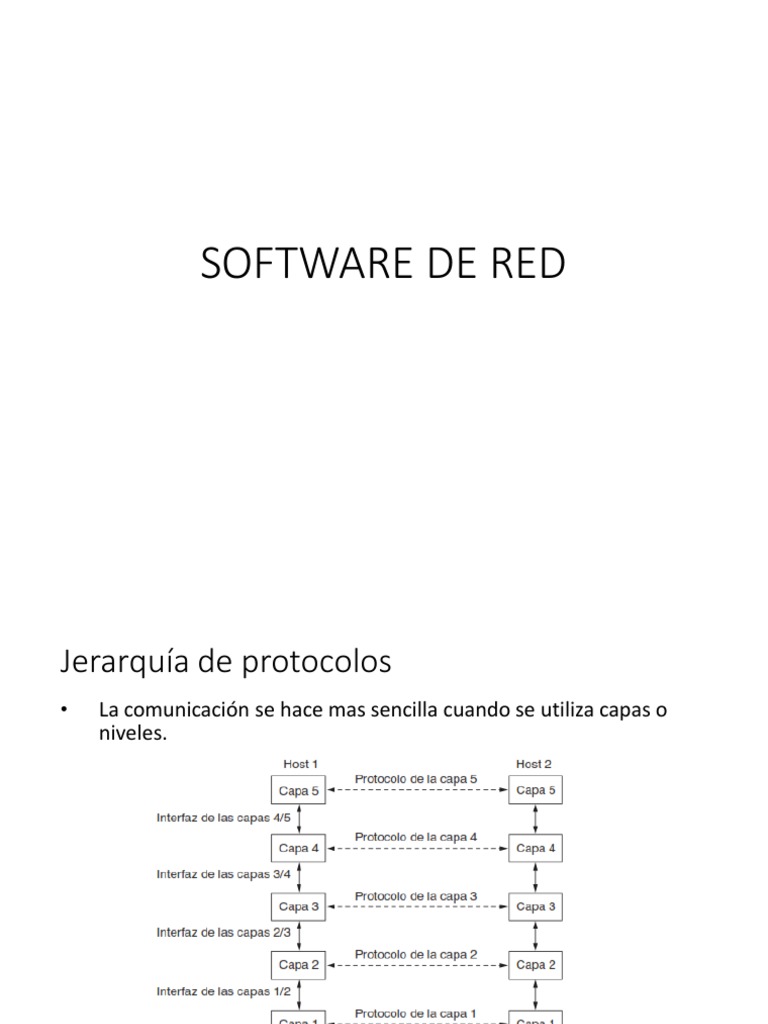 Software de Red | PDF | Calidad de servicio | Red de computadoras