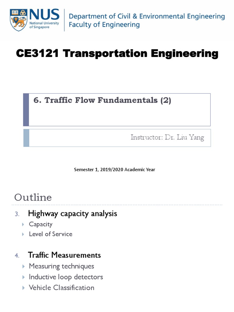Highway Capacity and Traffic Flow Analysis | PDF | Traffic | Highway