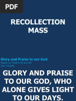 Recollection Mass