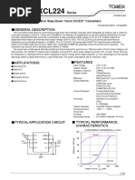 XCL223/XCL224: General Description