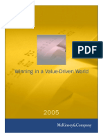 Winning in A Value Driven World