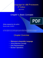 Assembly Language For x86 Processors: Chapter 1: Basic Concepts