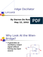 Wein Bridge Oscillators Presentation-Darren