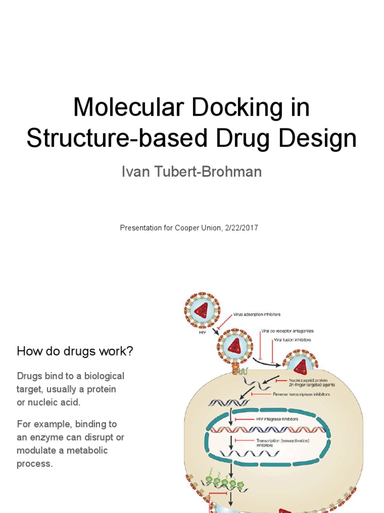 Molecular Docking in Drug Design | PDF | Docking (Molecular) | Drug Design