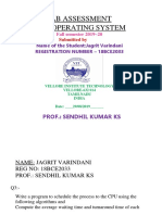 OS Process Scheduling Algorithms