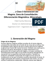 Geología Clase 3 Generación Del Magma 1