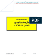 EP-MS-P4-S3-040 Issue 3 2014 Specification For LV XLPE Cables PDF