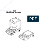 Voyager Pro Balance Manual