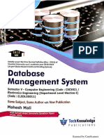 DBMS Techmax PDF