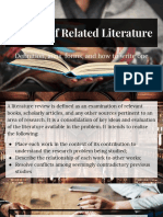 Review of Related Literature - Steps