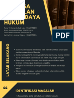 Politik Hukum - Lembaga Peradilan Dan Budaya Hukum