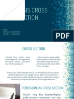 Analisis Cross Section Revisi
