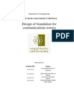 BSCE Graduation Project Proposal Format