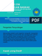 KODE ETIK PENYUNTINGAN