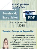 Terapia y Técnica de Exposición