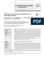 Actualización Del Protocolo de Tratamiento de La Hemorragia Obstétrica (2014) PDF