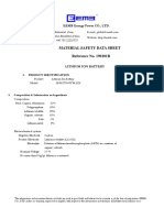 EEMB Energy Power CO., LTD. MSDS