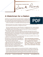 A Watchman For A Nation