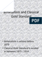 Bimetallism and Classical Gold Standard